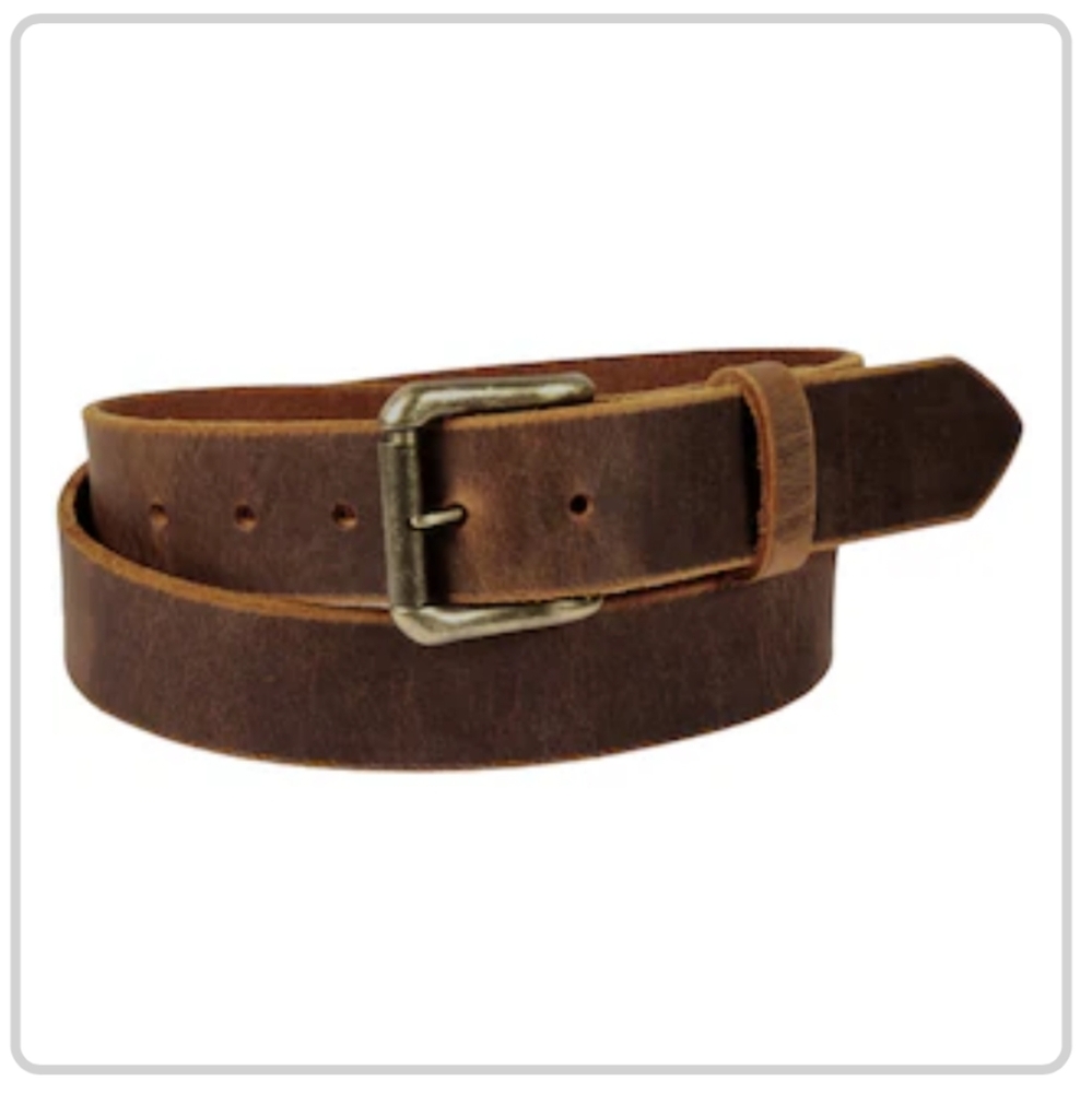 Men's Or Women's Brown Leather Belt Size Small